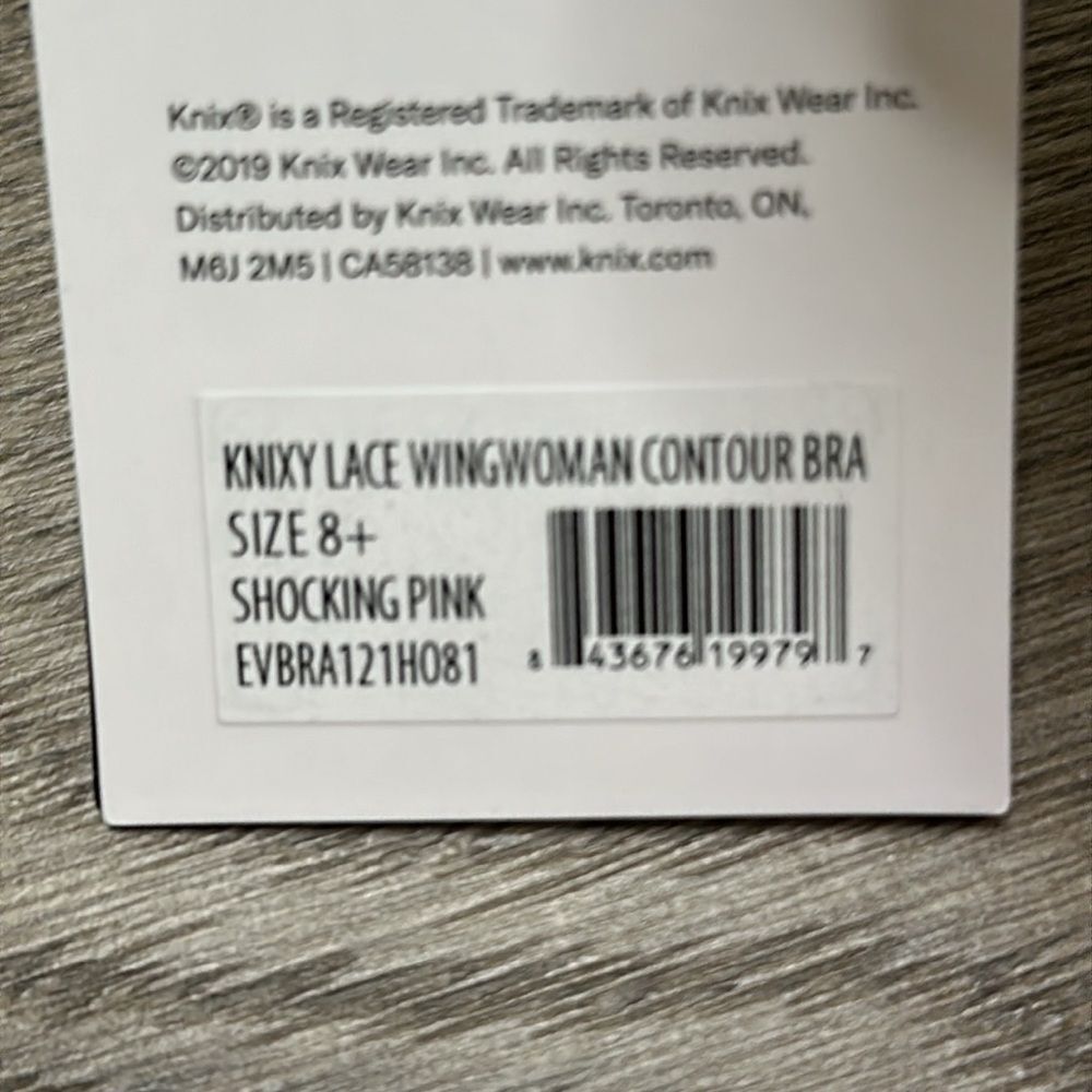 Knix Pink Lace Bra - Picture 10 of 13